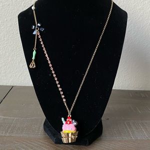 NWOT RARE Cupcake & Whisk Locket Necklace